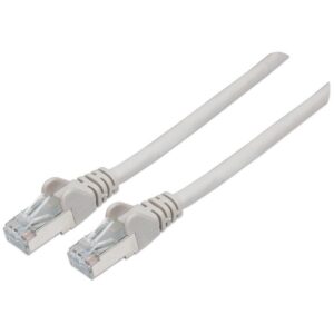 Cavo di rete Patch in CCA Cat.6A Grigio UTP 0,15m